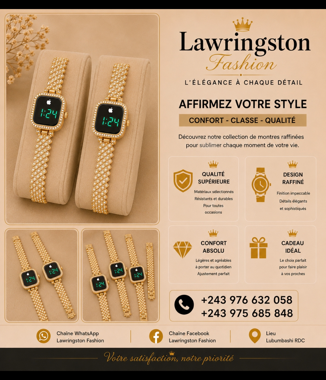 Montres femmes